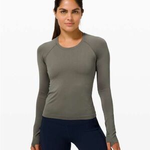 Swiftly tech long sleeve 2.0 race length top